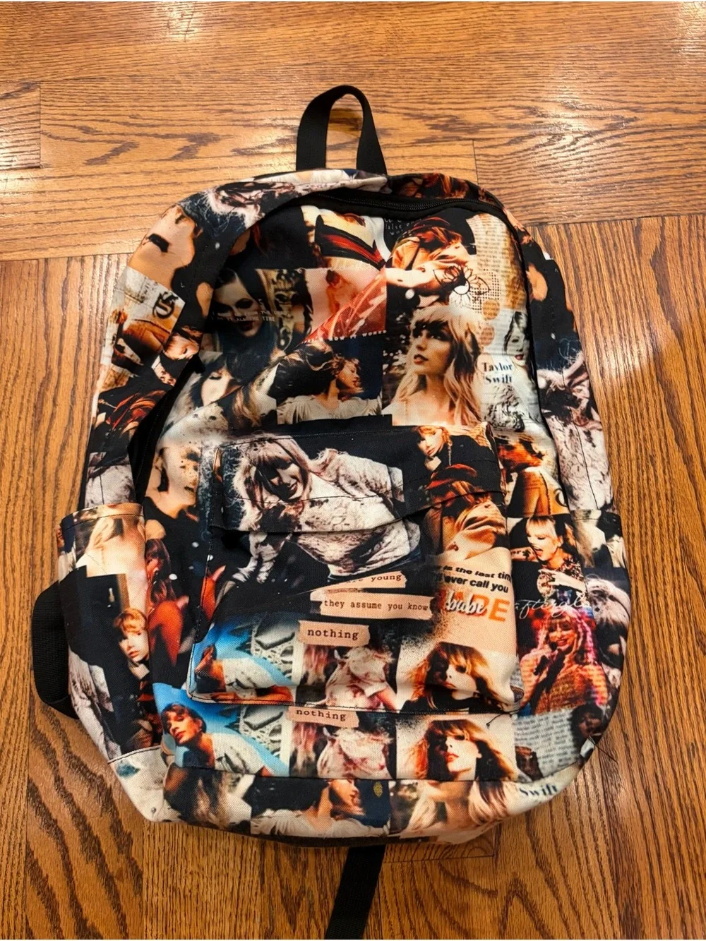 Taylor Swift Collage Backpack Images of Taylor Swift